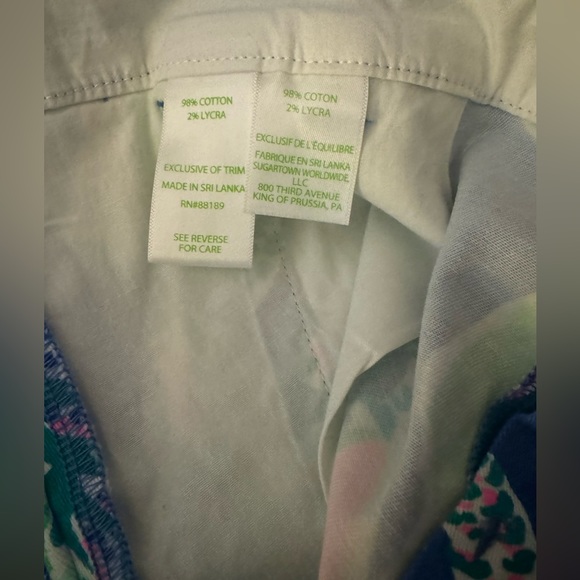 Lilly Pulitzer Jayne short size 12 - Picture 9 of 9